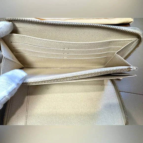 Louis Vuitton Zippy Organizer Damier Azur canvas - Picture 6 of 15